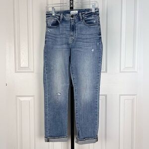 3/$30 Studio Blue Relaxed Cropped Jeans